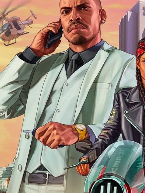 50male-protagonist-gta-6-grey-blazer Male Protagonist GTA 6 Grey Blazer - Image 1