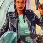 GTA 6 Female Protagonist Black Biker Jacket
