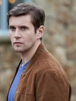 As Luck Would Have It Allen Leech Brown Bomber Jacket - Image 2