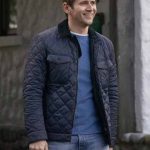 As Luck Would Have It Brennan Quilted Black Jacket