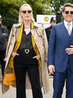 Pom Klementieff Mission Impossible 7 Brown Trench Coat - Image 2