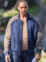 Sam Wilson The Falcon And The Winter Soldier Varsity Jacket - Image 2