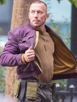 Georges St-Pierre The Falcon and the Winter Soldier Batroc Purple Jacket - Image 2