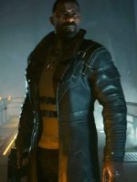 Solomon Reed Cyberpunk 2077 Phantom Liberty Black Coat - Image 2