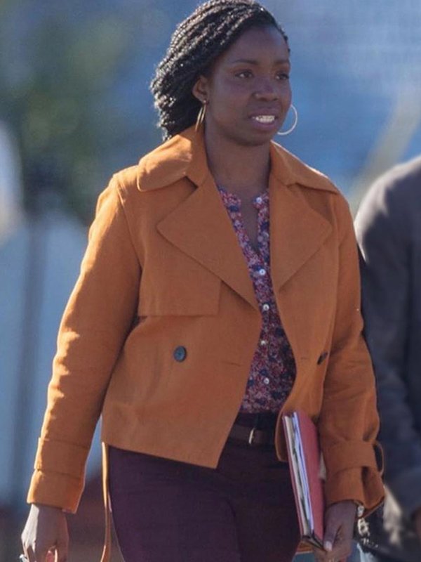 70adepero-oduye-the-falcon-and-the-winter-soldier-orange-jacket Adepero Oduye The Falcon and The Winter Soldier Orange Jacket - Image 1