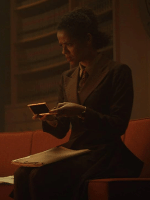 Gugu Mbatha-Raw Loki SO2 Brown Coat - Image 2