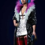 Kari Wahlgren Cyberpunk 2077 Black Leather Coat