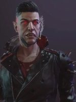 Dracula Video Game Cyberpunk 2077 Black Leather Studded Jacket - Image 3