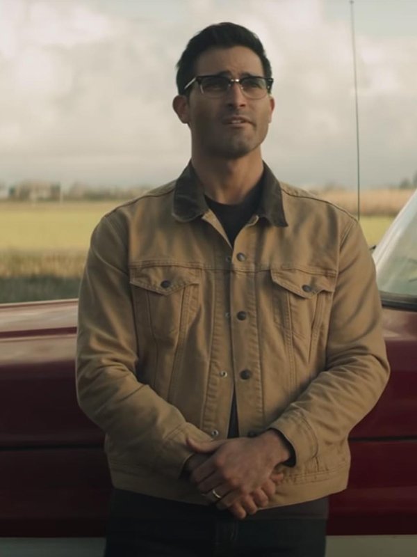 74superman-and-lois-clark-kent-cotton-jacket Superman And Lois Clark Kent Cotton Jacket - Image 1