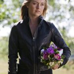 Amy Fleming Heartland Black Leather Jacket