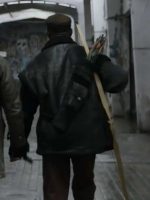 The Walking Dead Daryl Dixon Fallou Boukar Black Shearling Vest - Image 2