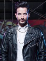 The Queen of Flow Carlos Torres Studded Black Leather Jacket - Image 2