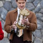 A Biltmore Christmas Kristoffer Brown Cropped Jacket