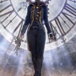 Emily Kaldwin Dishonored 2 Blue Costume Coat