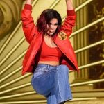 Vanessa Hudgens MTV Awards Red Leather Jacket