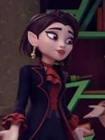 Wei Fang Monster High Black and Red Trench Coat - Image 2