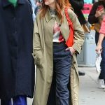 The Room Next Door 2024 Julianne Moore Brown Trench Coat