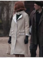The Queen’s Gambit Beth Harmon Checkered Coat - Image 3