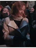 The Queen’s Gambit Beth Harmon Checkered Coat - Image 4