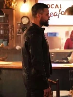 Mike McGuire Whitstable Pearl S03 Black Leather Jacket - Image 2