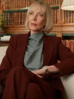 Grace Penn The Diplomat S02 Maroon Blazer - Image 2