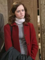 Gilmore Girls S05 Rory Gilmore Red Coat - Image 2