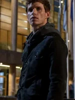 Eddie Redmayne The Day of the Jackal Suede Leather Jacket - Image 2