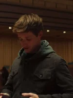 Eddie Redmayne The Day of the Jackal Suede Leather Jacket - Image 3