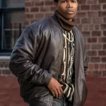 Worrell Power Book III Raising Kanan S02 Brown Leather Jacket