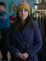 Lacey Chabert Hot Frosty 2024 Blue Coat