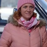 Grab Christmas With The Campbells Jesse Pink Puffer Jacket For Women 