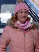 Grab Christmas With The Campbells Jesse Pink Puffer Jacket For Women 