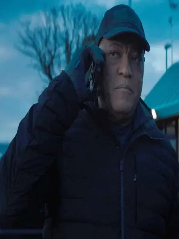 182the-amateur-2025-laurence-fishburne-black-jacket. The Amateur 2025 Laurence Fishburne Black Jacket - Image 1