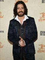 Jonathan Roumie Jesus Revolution Film Premiere Suit