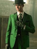 Cory Michael Smith Gotham Green Blazer Suit - Image 4