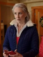 The Christmas Retreat 2022 Mary Jones Quilted Coat - Image 2