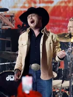 Cody Johnson CMT Awards Suede Leather Jacket - Image 2