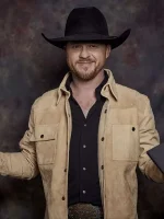 Cody Johnson CMT Awards Suede Leather Jacket