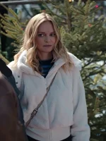 Best Christmas Ever Charlotte Sanders White Coat - Image 3