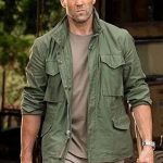 Fast and Furious Hobbs and Shaw Jason Statham Green Jacket