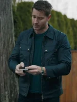 Justin Hartley Tracker Black Jacket - Image 2
