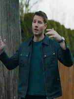 Justin Hartley Tracker Black Jacket - Image 3