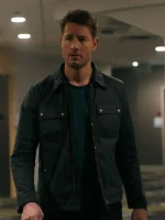 Justin Hartley Tracker Black Jacket