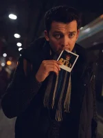 Your Christmas Or Mine Asa Butterfield Puffer Vest - Image 3