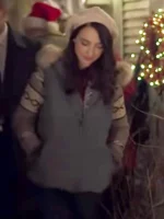 Fixing Up Christmas Natalie Dreyfuss Puffer Vest