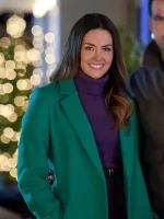 Long Lost Christmas Haley Green Coat - Image 3