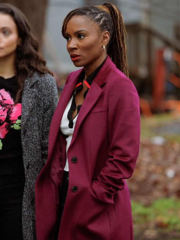 55gabi-mosely-found-tv-series-trench-coat Gabi Mosely Found Tv Series Trench Coat - Image 1