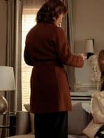 Margaret Reed Found Tv Series Brown Coat - Image 2