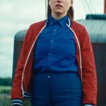 Kleo 2024 Jella Haase Red Bomber Jacket