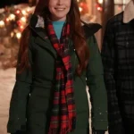 Sierra Belmont Falling for Christmas Green Hooded Jacket